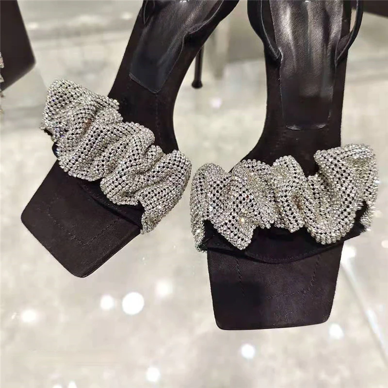 Square Sandals Women's 2021 Summer New One Line Diamond European and American Style Thin Heel High Heels Women's Shoes
Square Sandals Women's 2021 Summer New One Line Diamond European and American Style Thin Heel High Heels Women's Shoes