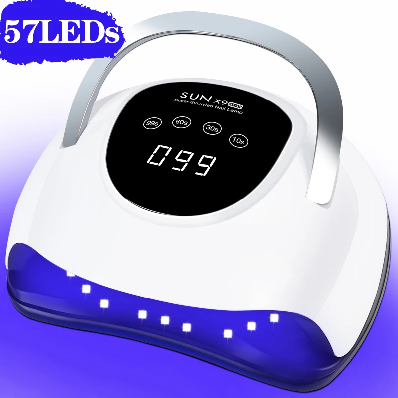 57LEDs UV LED Nail Dryer Lamp For Acrylic Nail Gel Dryer Lamp With Low Heat Mode Profession Nail Art Salon Manicure Machine
57LEDs UV LED Nail Dryer Lamp For Acrylic Nail Gel Dryer Lamp With Low Heat Mode Profession Nail Art Salon Manicure Machine
