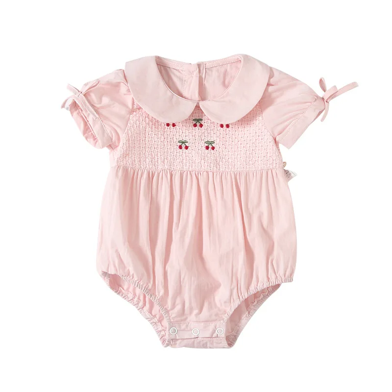 Smock Baby Girls Romper 2021 Summer Child Handmade Smocked Clothes Newborn Infant Embroidery Cotton Bodysuits Jumpsuit Outfits
Smock Baby Girls Romper 2021 Summer Child Handmade Smocked Clothes Newborn Infant Embroidery Cotton Bodysuits Jumpsuit Outfits