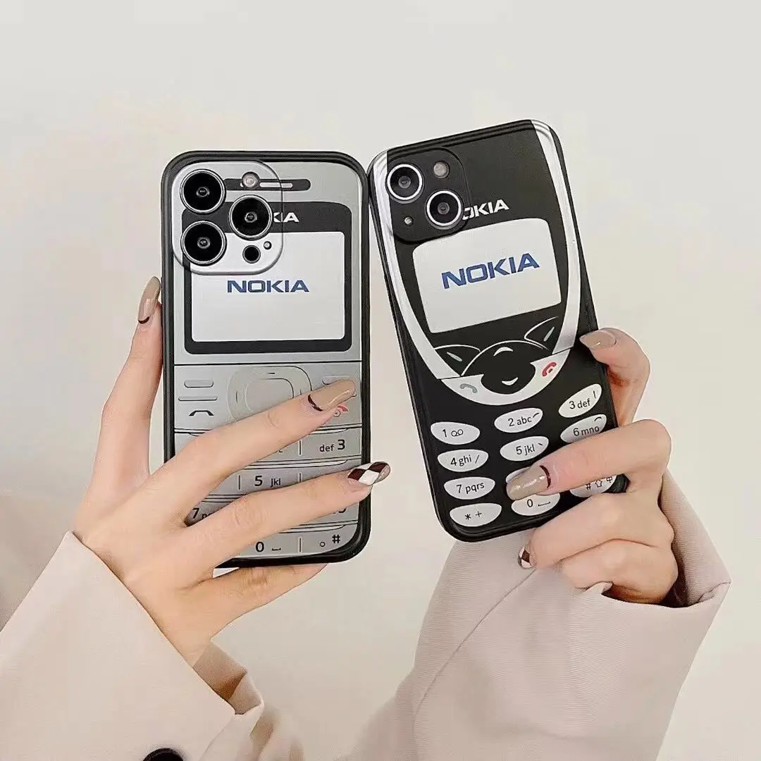 Retro Old Nostalgia Nokia Cellphone Phone Case For iPhone 12 11 13 Pro Max X Xs Xr 7 8 Plus SE 2020 6 6s plus 13 Mini Soft Cover
Retro Old Nostalgia Nokia Cellphone Phone Case For iPhone 12 11 13 Pro Max X Xs Xr 7 8 Plus SE 2020 6 6s plus 13 Mini Soft Cover