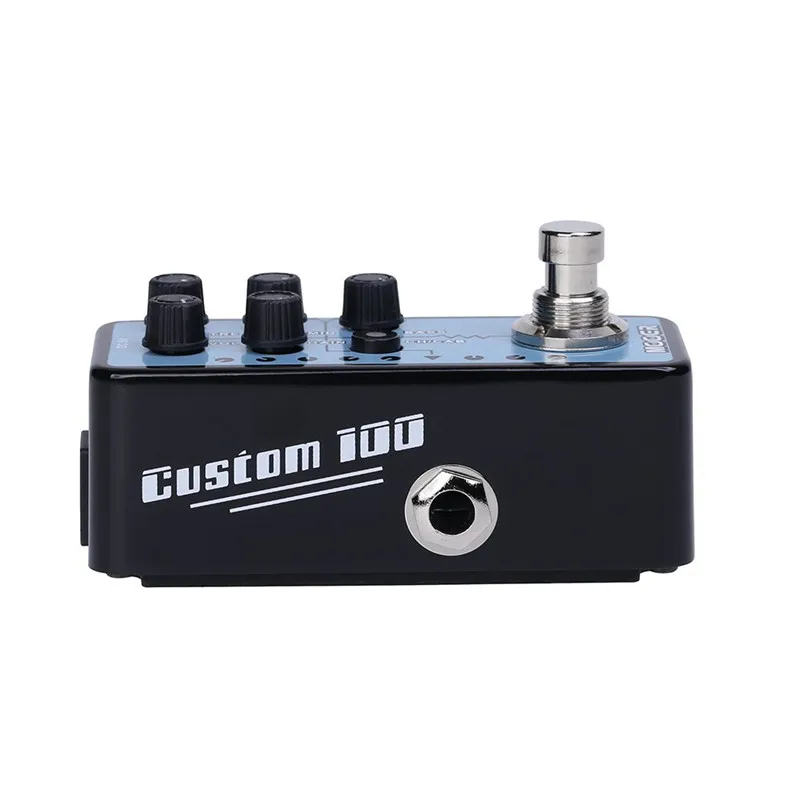 MOOER Guitar Digital Preamp 018 CUSTOM 100 Modelled on a 100 Watt Plexi-based Boutique Signature Amp
MOOER Guitar Digital Preamp 018 CUSTOM 100 Modelled on a 100 Watt Plexi-based Boutique Signature Amp