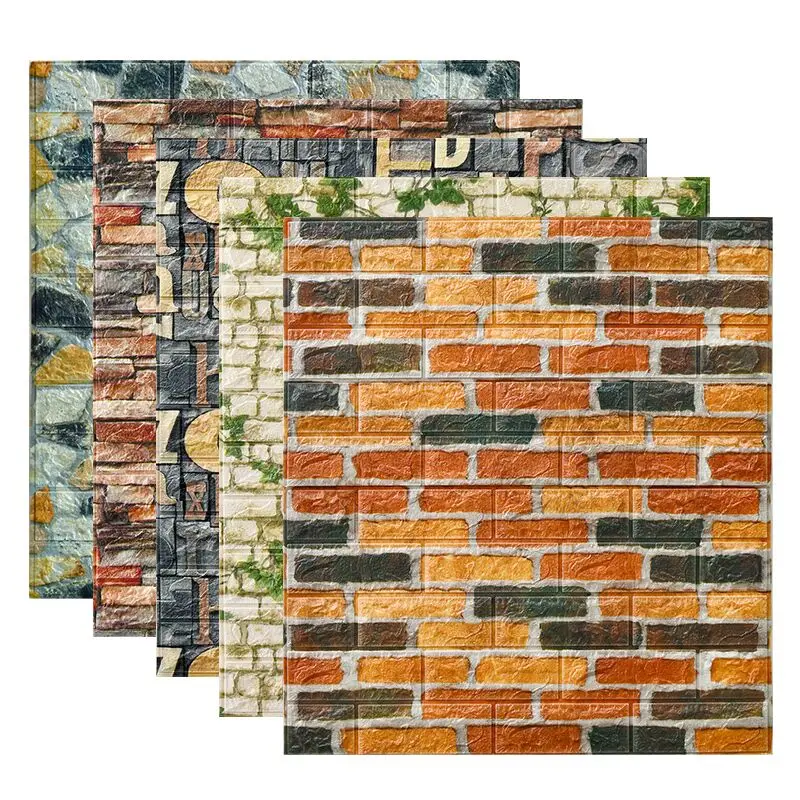 7077cm3D Brick Wall Stickers DIY Decor Self-Adhesive Waterproof Wallpaper For Kids Room Bedroom 3D Wall Sticker Brick
7077cm3D Brick Wall Stickers DIY Decor Self-Adhesive Waterproof Wallpaper For Kids Room Bedroom 3D Wall Sticker Brick
