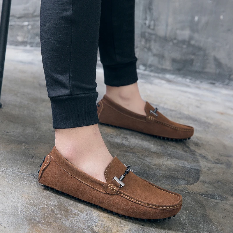 Fahion Brand Men Loafers Men's Casual Shoes Suede Leather Mocassim Masculino Breathable Slip on Boat Shoe Chaussures Hommes
Fahion Brand Men Loafers Men's Casual Shoes Suede Leather Mocassim Masculino Breathable Slip on Boat Shoe Chaussures Hommes