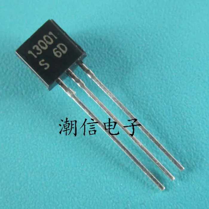 13001 MJE13001 TO-92 400V 0.2A
13001 MJE13001 TO-92 400V 0.2A