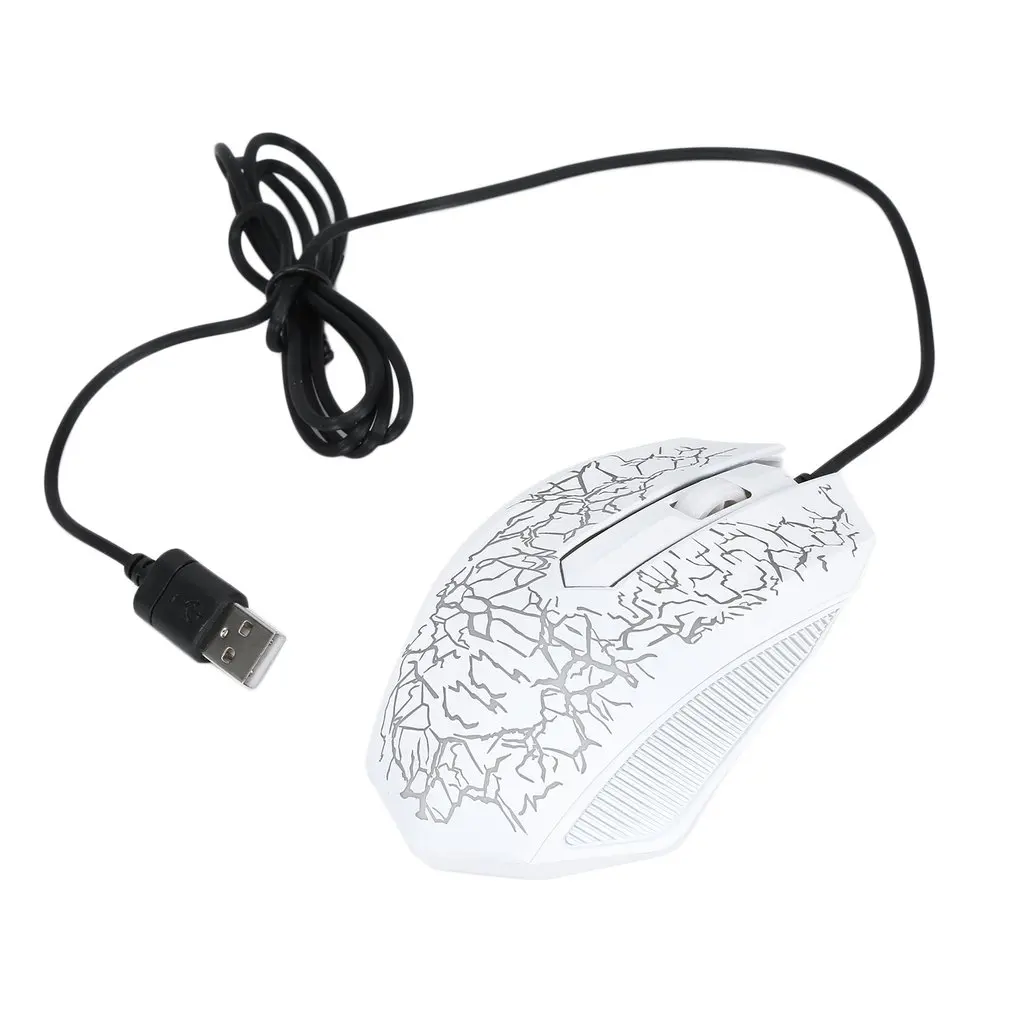 

Проводная игровая мышь 5500DPI с USB, 3D светодиодсветодиодный оптическая профессиональная геймерская компьютерная мышь с 7 кнопками для настоль...
