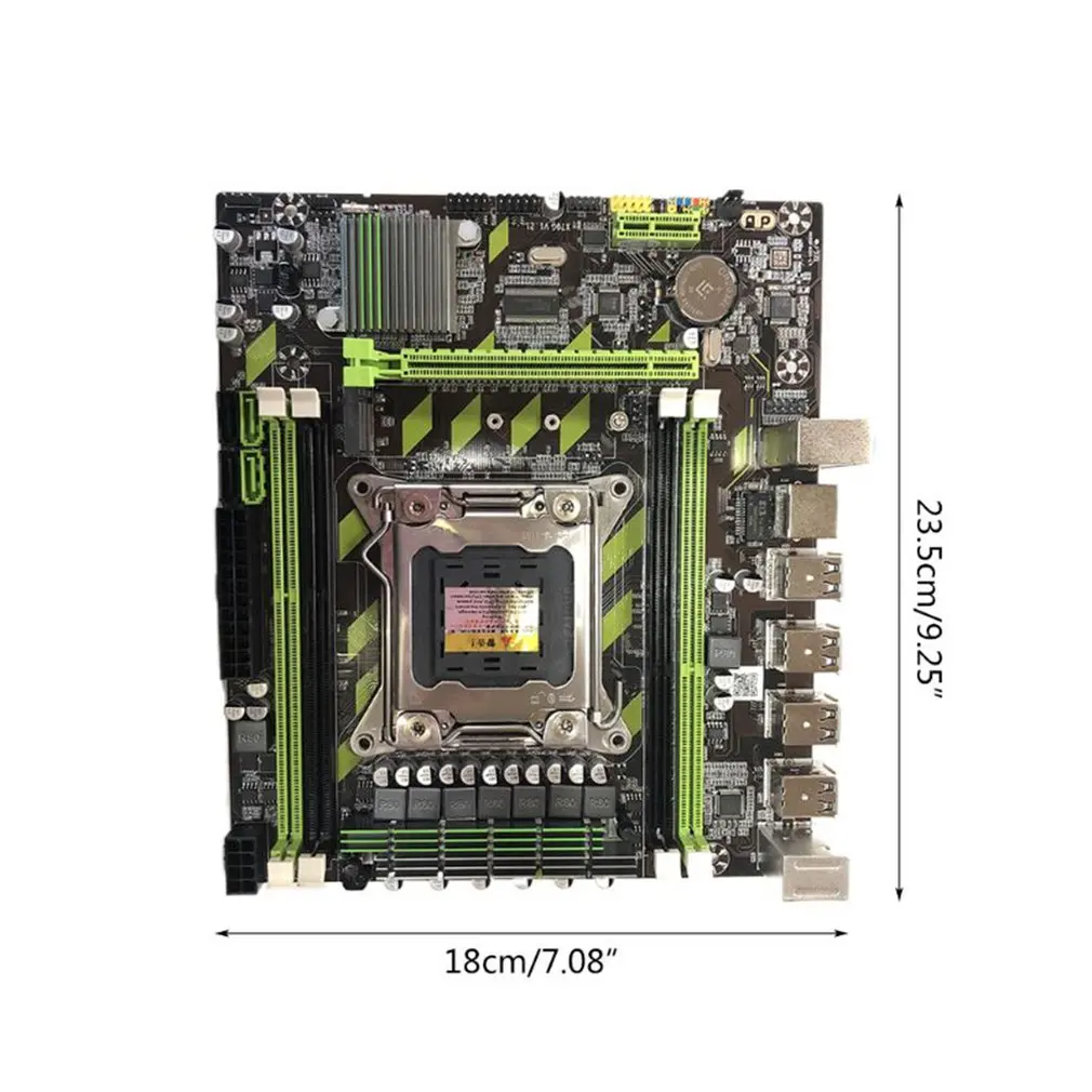 X79 M.2 Motherboard Lga 2011 DDR3 Mainboard For In-Tel Xeon E5 Core I7 CPU Support ECC Memory E5 Computer Game Motherboard
X79 M.2 Motherboard Lga 2011 DDR3 Mainboard For In-Tel Xeon E5 Core I7 CPU Support ECC Memory E5 Computer Game Motherboard