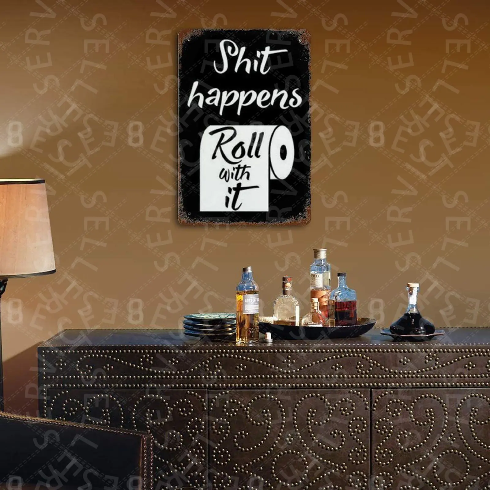 Shit Happens Roll With It Tin Signs Retro Plaque Home Decor Wall Sticker Iron Art Poster Plates 20x30cm
Shit Happens Roll With It Tin Signs Retro Plaque Home Decor Wall Sticker Iron Art Poster Plates 20x30cm