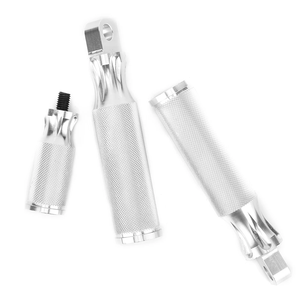 3 Pcs Silver Modification Motorcycle Footrest Peg Male-mount Style Foot Peg Support
3 Pcs Silver Modification Motorcycle Footrest Peg Male-mount Style Foot Peg Support