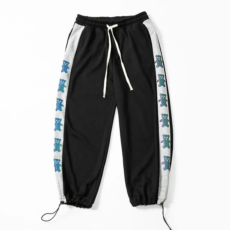 HOUZHOU Plus Size Techwear Sweatpants Women Summer Fashion 2021 Reflective Bear Print Joggers Women Oversize Streetwear Trousers
HOUZHOU Plus Size Techwear Sweatpants Women Summer Fashion 2021 Reflective Bear Print Joggers Women Oversize Streetwear Trousers