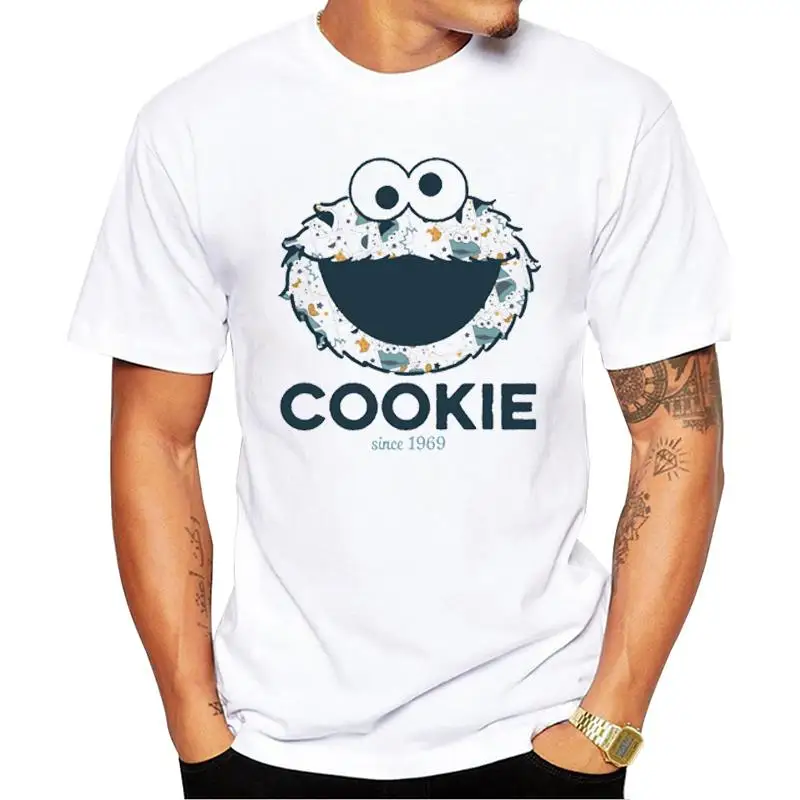 FPACE Fashion Cookie Monster Printed Men T-Shirt Short Sleeve Funny Tshirts O-Neck Cool Tops Hipster Tees
FPACE Fashion Cookie Monster Printed Men T-Shirt Short Sleeve Funny Tshirts O-Neck Cool Tops Hipster Tees