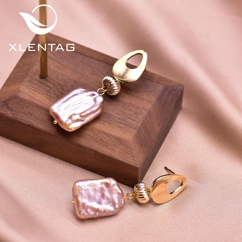XlentAg Romantic Natural Rectangle Colored Baroque Pearl Drop Earrings Women Wedding Party Gifts Of Love Vintage Jewelry GE0919
XlentAg Romantic Natural Rectangle Colored Baroque Pearl Drop Earrings Women Wedding Party Gifts Of Love Vintage Jewelry GE0919