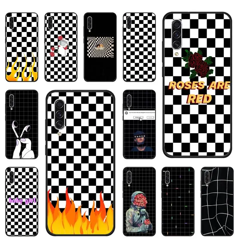 Back Cover Black white checkered Phone Case For Samsung galaxy S note 7 8 9 10 20 fe edge A 6 10 20 30 50 51 70 lite plus Soft
Back Cover Black white checkered Phone Case For Samsung galaxy S note 7 8 9 10 20 fe edge A 6 10 20 30 50 51 70 lite plus Soft