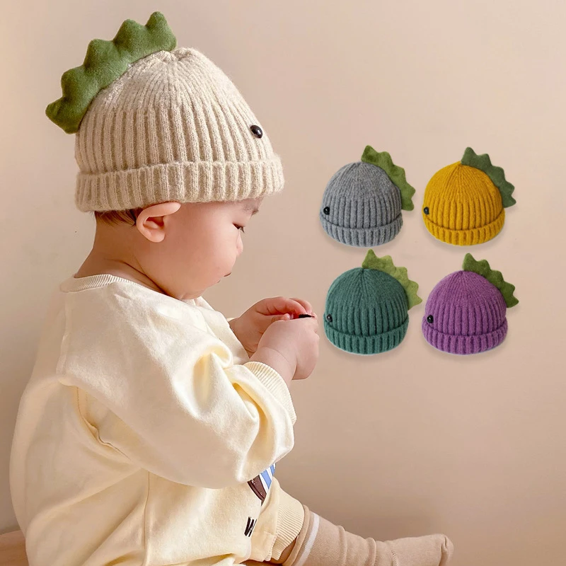 Cute Dinosaur Winter Cap Baby Beanie for Girls Knitted Hat for Children Accessories Kids Hats Caps for Boy Infant Bonnet 6M-3Y
Cute Dinosaur Winter Cap Baby Beanie for Girls Knitted Hat for Children Accessories Kids Hats Caps for Boy Infant Bonnet 6M-3Y
