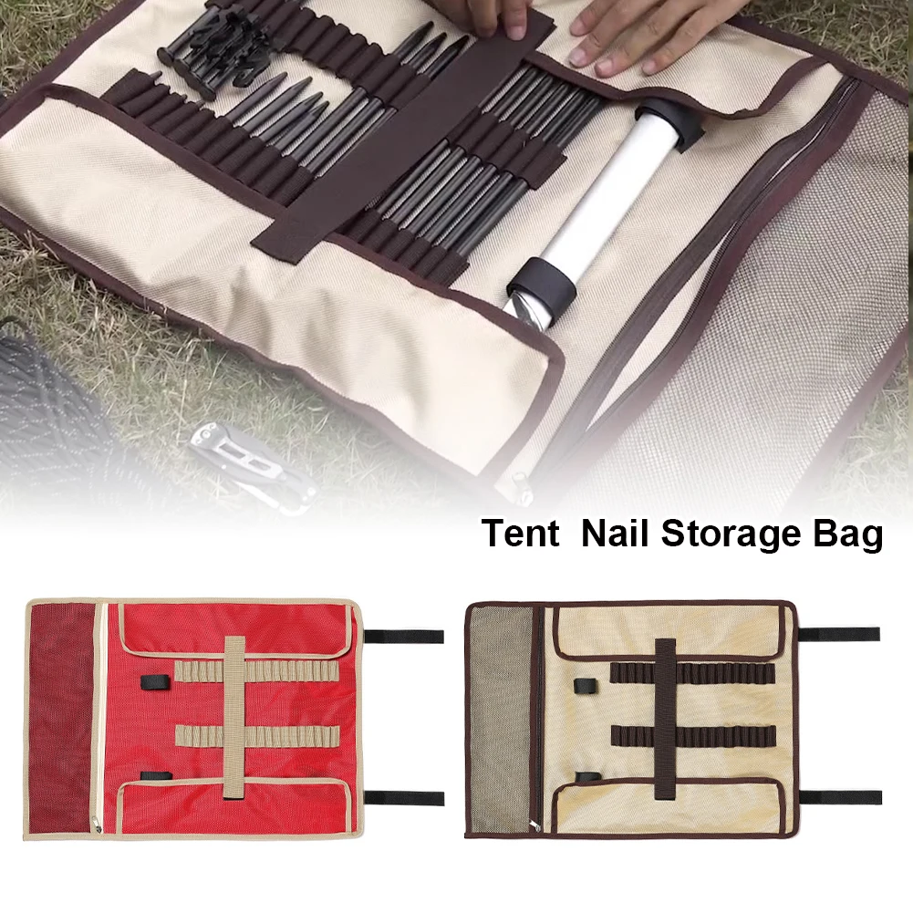 Outdoor Camping Tent Stake Bag Portable Carrying Pouch Tent Peg Hammer Roll Bag Oxford Stakes Pegs Ground Nail Pouch Holder Case
Outdoor Camping Tent Stake Bag Portable Carrying Pouch Tent Peg Hammer Roll Bag Oxford Stakes Pegs Ground Nail Pouch Holder Case