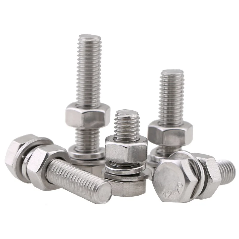 304 Stainless Steel Hexagon Bolt, Screw and Nut Set Large Full Extension Screw M3m4m5 20PCS
304 Stainless Steel Hexagon Bolt, Screw and Nut Set Large Full Extension Screw M3m4m5 20PCS