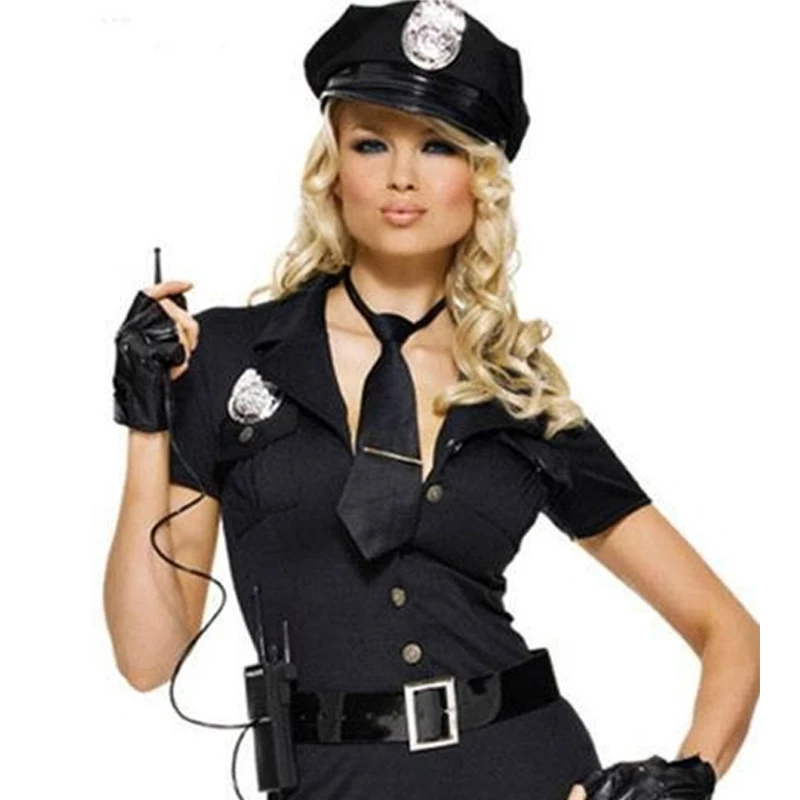 2021 Sexy Woman Halloween Cosplay Police Uniform Anime Game Character Policewoman Sexy Lingerie Uniform Black COP Roles-Play
2021 Sexy Woman Halloween Cosplay Police Uniform Anime Game Character Policewoman Sexy Lingerie Uniform Black COP Roles-Play
