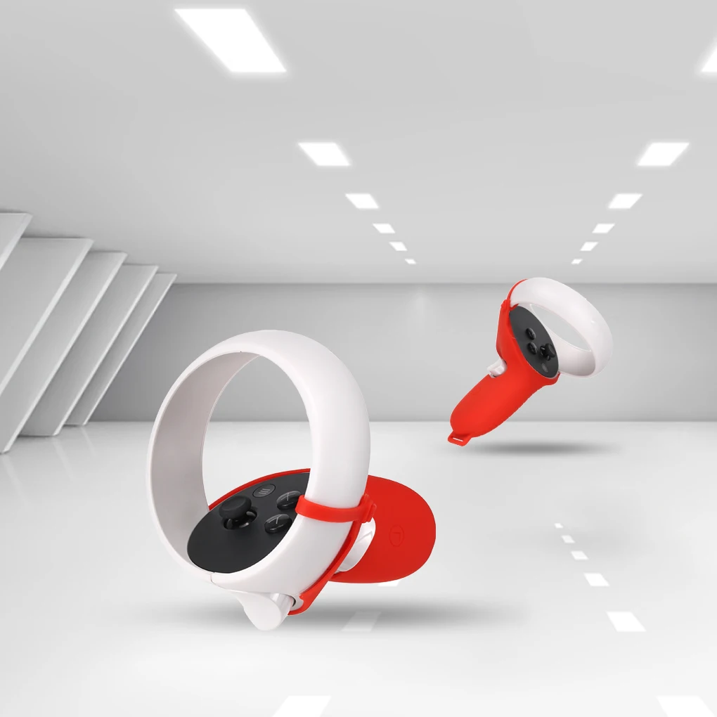 VR стеклянная крышка силиконовый сменный ручка полная защита Половина