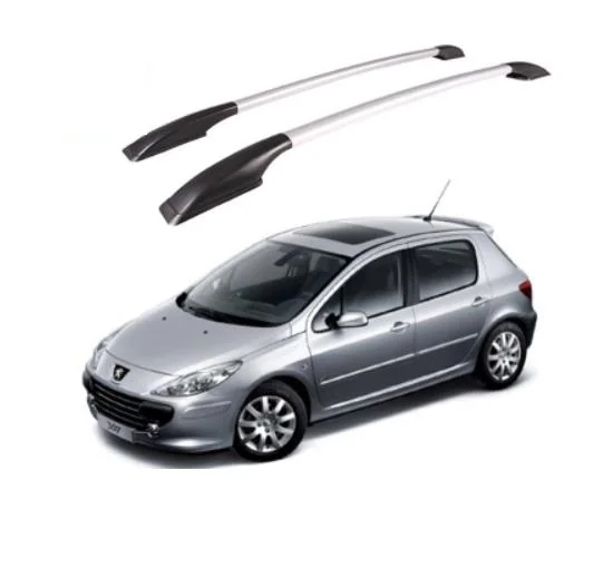 Для хэтчбека Peugeot 307 автомобильный багажник на крышу из алюминиевого сплава бар