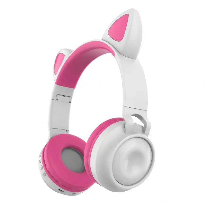5Colors Cute Wireless Headphones Glowing Bluetooth-compatible Headphone For Girls Cat Ear Headset Hifi Stereo Music With Mic
5Colors Cute Wireless Headphones Glowing Bluetooth-compatible Headphone For Girls Cat Ear Headset Hifi Stereo Music With Mic