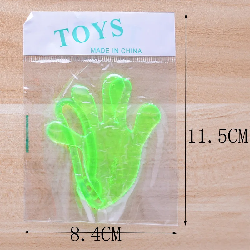 1 piece Kids Sticky Hands Palm Toys Birthday Gifts 
1 piece Kids Sticky Hands Palm Toys Birthday Gifts