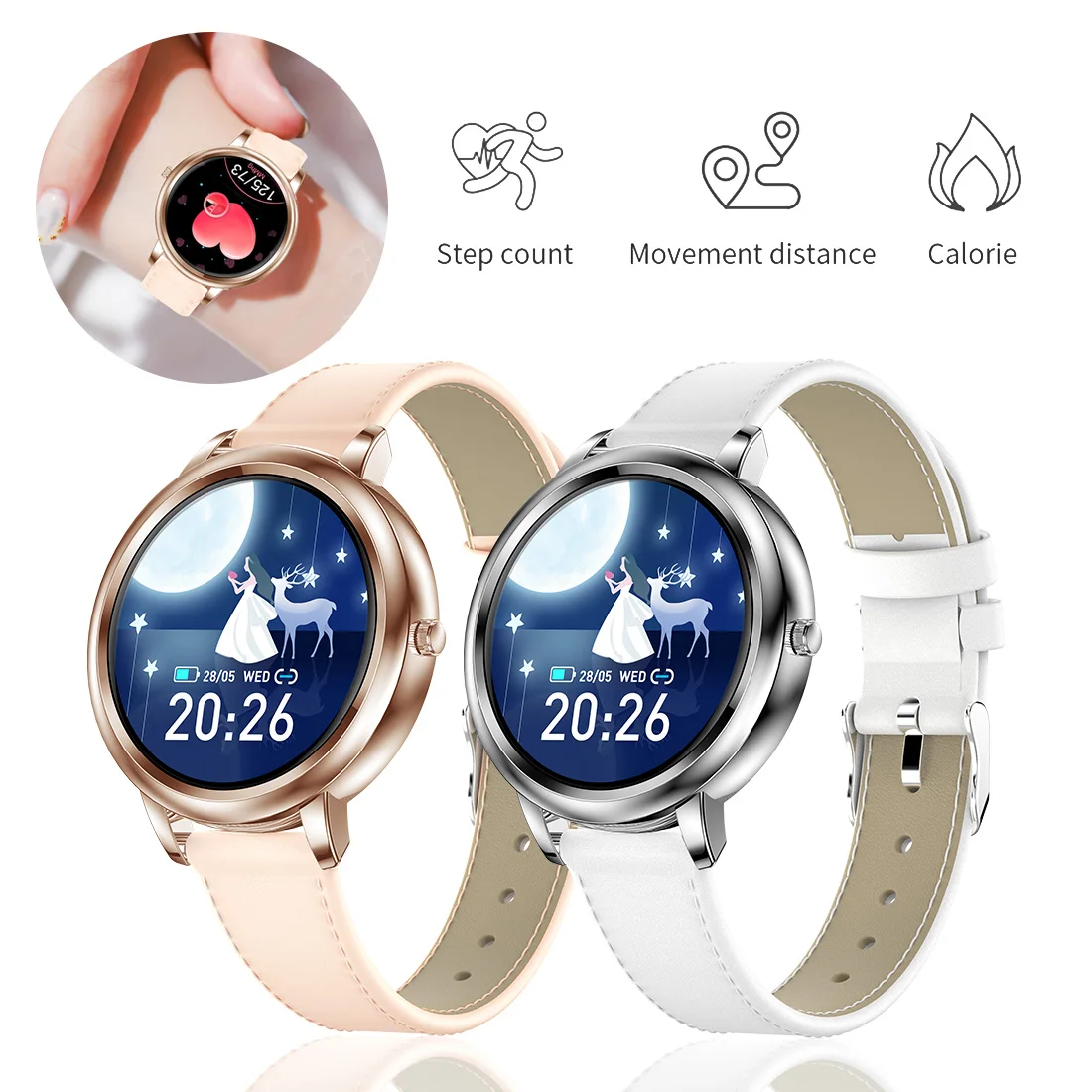 MK20 Smart Watch 2021 Full Touch Screen 39mm Diameter Women Smartwatch For Ladies And Girls Compatible With Android and IOS
MK20 Smart Watch 2021 Full Touch Screen 39mm Diameter Women Smartwatch For Ladies And Girls Compatible With Android and IOS