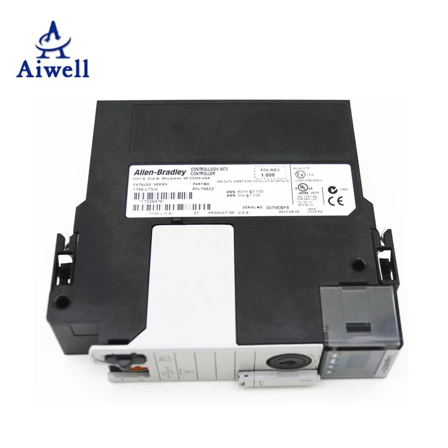 1756, контроллер управления AB Allen Bradley PLC 1756L73 Controllogic 5573, 1756-L73
1756, контроллер управления AB Allen Bradley PLC 1756L73 Controllogic 5573, 1756-L73