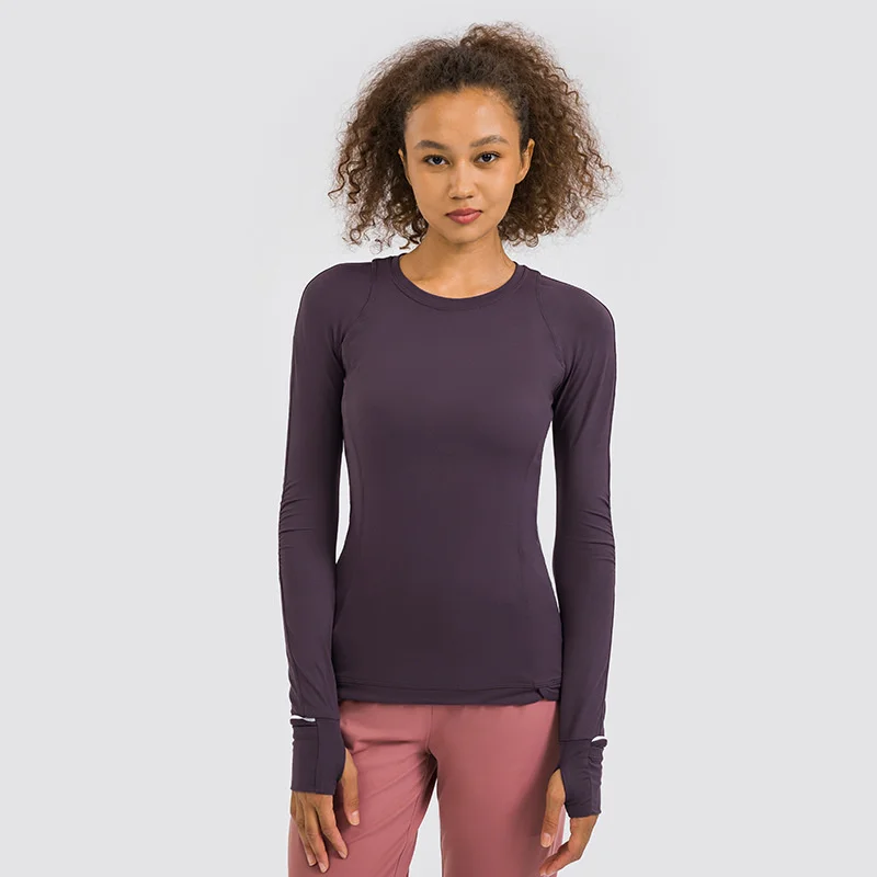 Lulu yoga clothes autumn and winter slim fit long fitness clothes one side zipper pocket running long sleeved women
Lulu yoga clothes autumn and winter slim fit long fitness clothes one side zipper pocket running long sleeved women