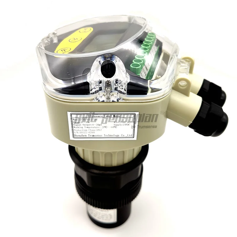 DC24V 4-20mA 1 to 10 m Ultrasonic Sensor for Liquid Depth Solid Materail Height Chemical Tank Monitoring Sewage Treatment
DC24V 4-20mA 1 to 10 m Ultrasonic Sensor for Liquid Depth Solid Materail Height Chemical Tank Monitoring Sewage Treatment