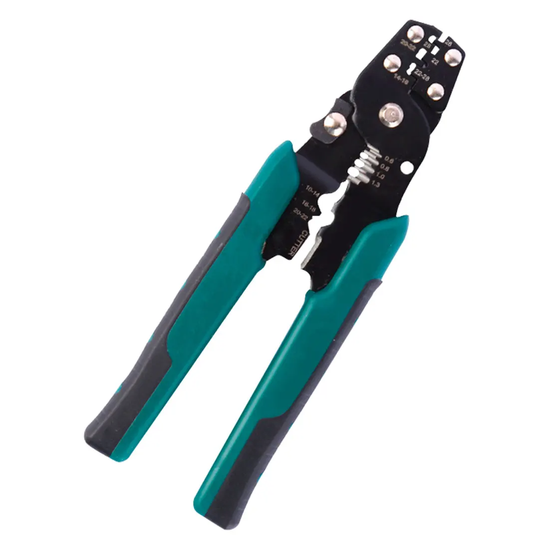 8 inch Crimping Tool Crimping Plier Wire Stripper Cutter Crimper Wire Tool 10-26AWG Quadrilateral Tube Bootlace Terminal 
8 inch Crimping Tool Crimping Plier Wire Stripper Cutter Crimper Wire Tool 10-26AWG Quadrilateral Tube Bootlace Terminal