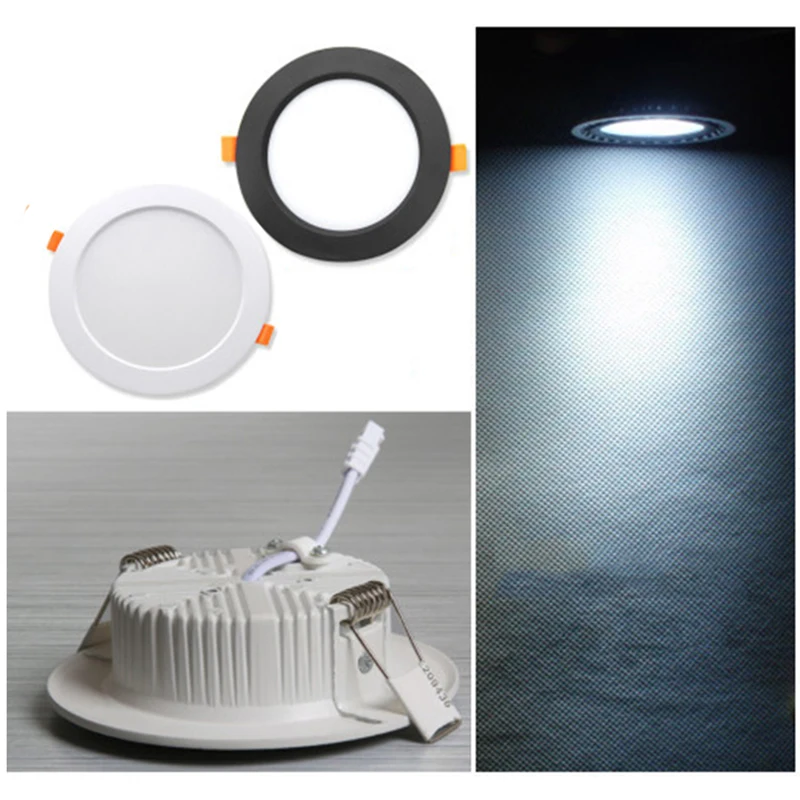 

LED Downlight LED Bulb 85V~260V 3W 5W 7W 9W 15W Round Concave Lamp Bedroom Kitchen Indoor LED Spotlight LED Recessed Lights 1pcs