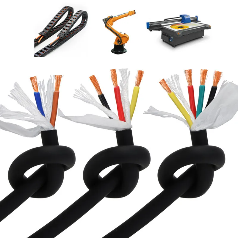 Стопорный кабель с сердечником 17AWG 15AWG 2/3/4/5/6/7/8 5 м|Электрические провода| |