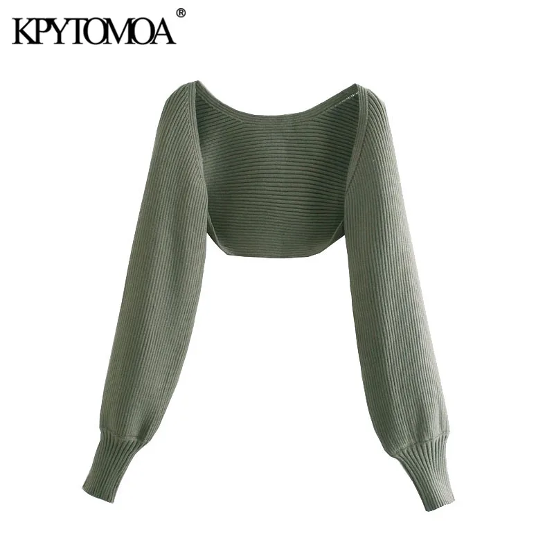 KPYTOMOA Women 2021 Fashion Arm Warmers Cropped Knitted Cardigan Sweater Vintage Long Sleeve Female Outerwear Chic Tops
KPYTOMOA Women 2021 Fashion Arm Warmers Cropped Knitted Cardigan Sweater Vintage Long Sleeve Female Outerwear Chic Tops