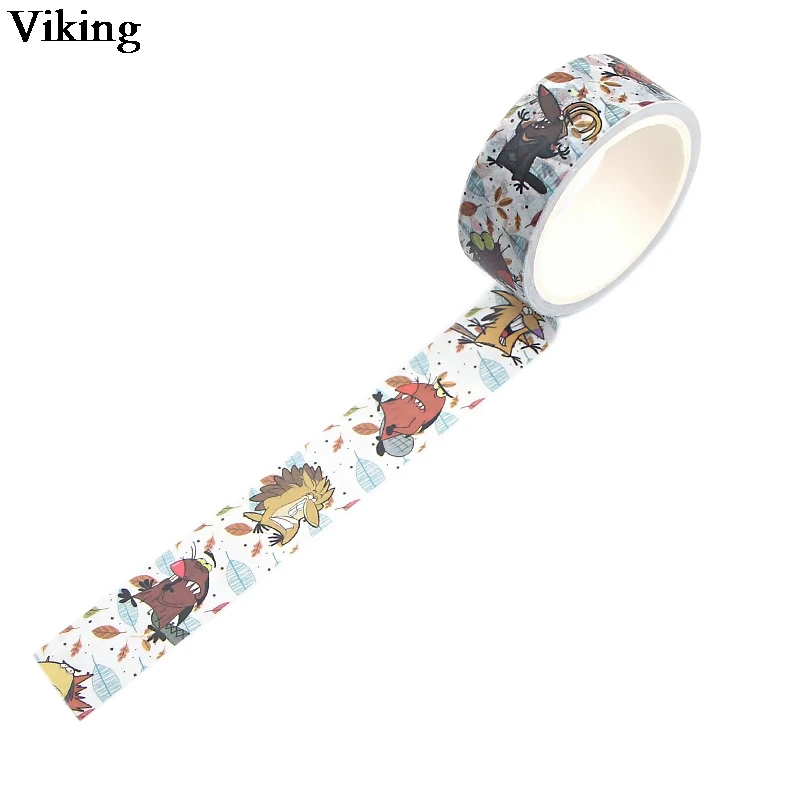 20pcs/set 15mmX5m Anime Beaver Washi Tape Cartoon Animal Masking Tape Funny Adhesive Tapes Fashion Hand Account Tapes G0539
20pcs/set 15mmX5m Anime Beaver Washi Tape Cartoon Animal Masking Tape Funny Adhesive Tapes Fashion Hand Account Tapes G0539