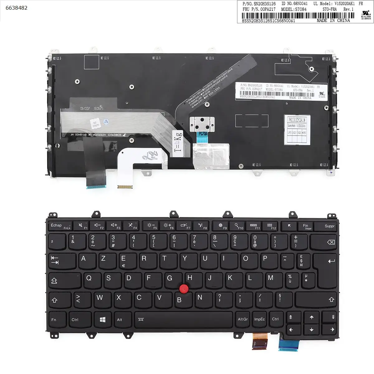 Новая Французская клавиатура AZERTY для ноутбука Lenovo Thinkpad Yoga 260 yoga 370 X380 с подсветкой и указателем
Новая Французская клавиатура AZERTY для ноутбука Lenovo Thinkpad Yoga 260 yoga 370 X380 с подсветкой и указателем