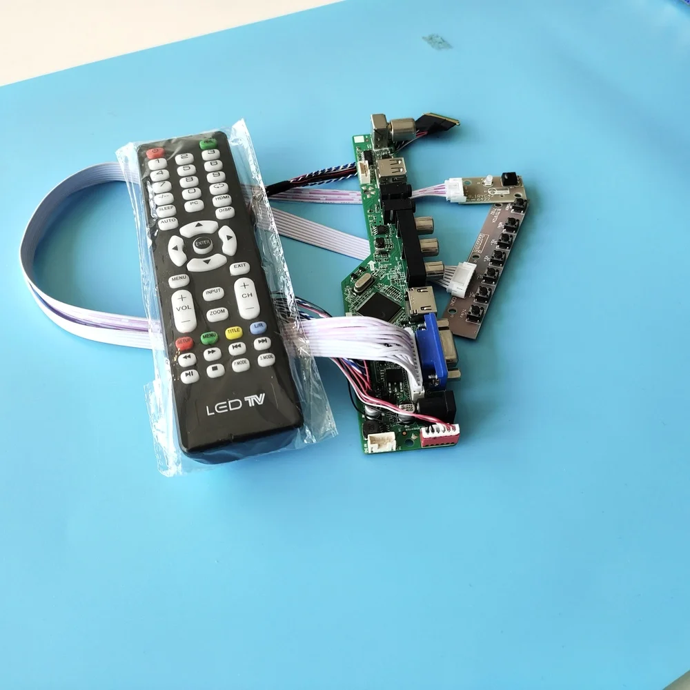 Kit for N140FGE-L32/L31/LA2 LVDS USB 40pin panel Controller board remote VGA LCD LED TV AV 1600x900 Screen HDMI Audio Display 
Kit for N140FGE-L32/L31/LA2 LVDS USB 40pin panel Controller board remote VGA LCD LED TV AV 1600x900 Screen HDMI Audio Display