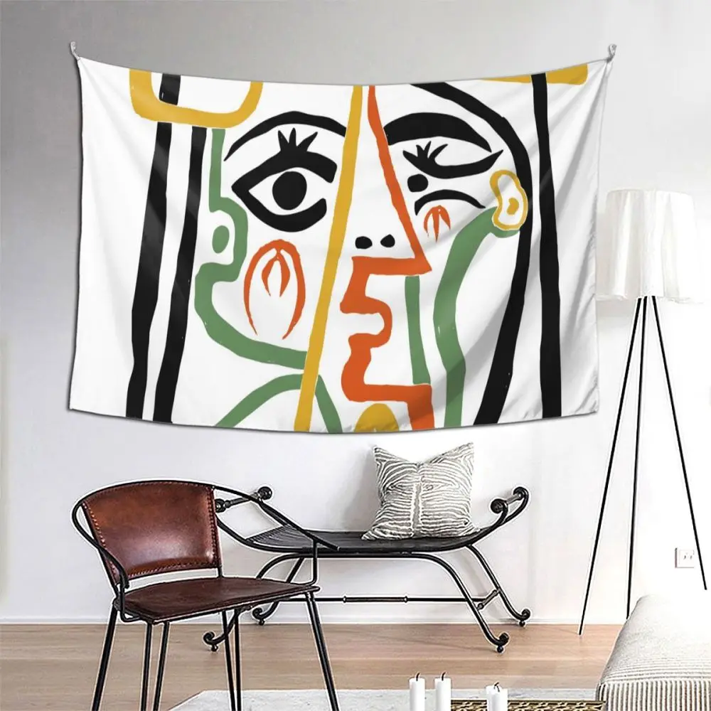 Picasso Tapestry Hanging Tapiz Bedspread Art Paintings Spanish Wall Cloth Polyester Home Decoration
Picasso Tapestry Hanging Tapiz Bedspread Art Paintings Spanish Wall Cloth Polyester Home Decoration
