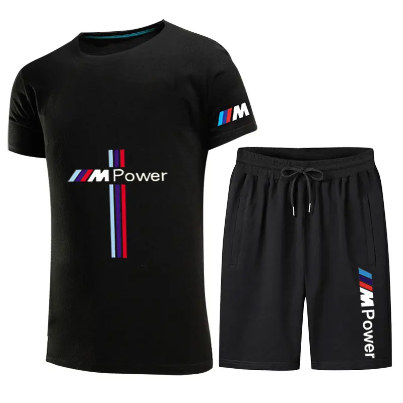 2021 BMW custom car logo new solid color printing t-shirt casual sportswear suit summer sport short sleeve 2 piece shirt
2021 BMW custom car logo new solid color printing t-shirt casual sportswear suit summer sport short sleeve 2 piece shirt