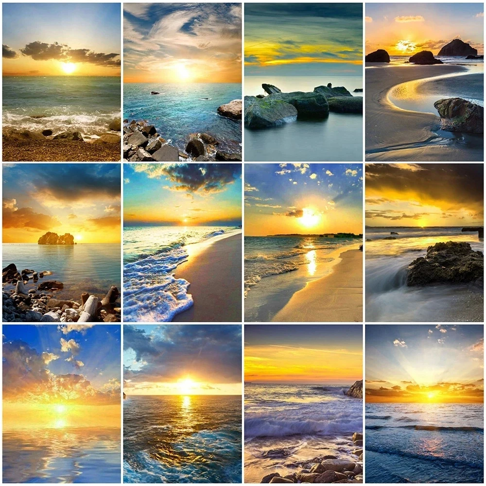 Diamond Painting Sunset Easide Landscape 5D Diy Full Square Round Diamond Embroidery Scross Stitch Mosaic Home Decor Gift
Diamond Painting Sunset Easide Landscape 5D Diy Full Square Round Diamond Embroidery Scross Stitch Mosaic Home Decor Gift