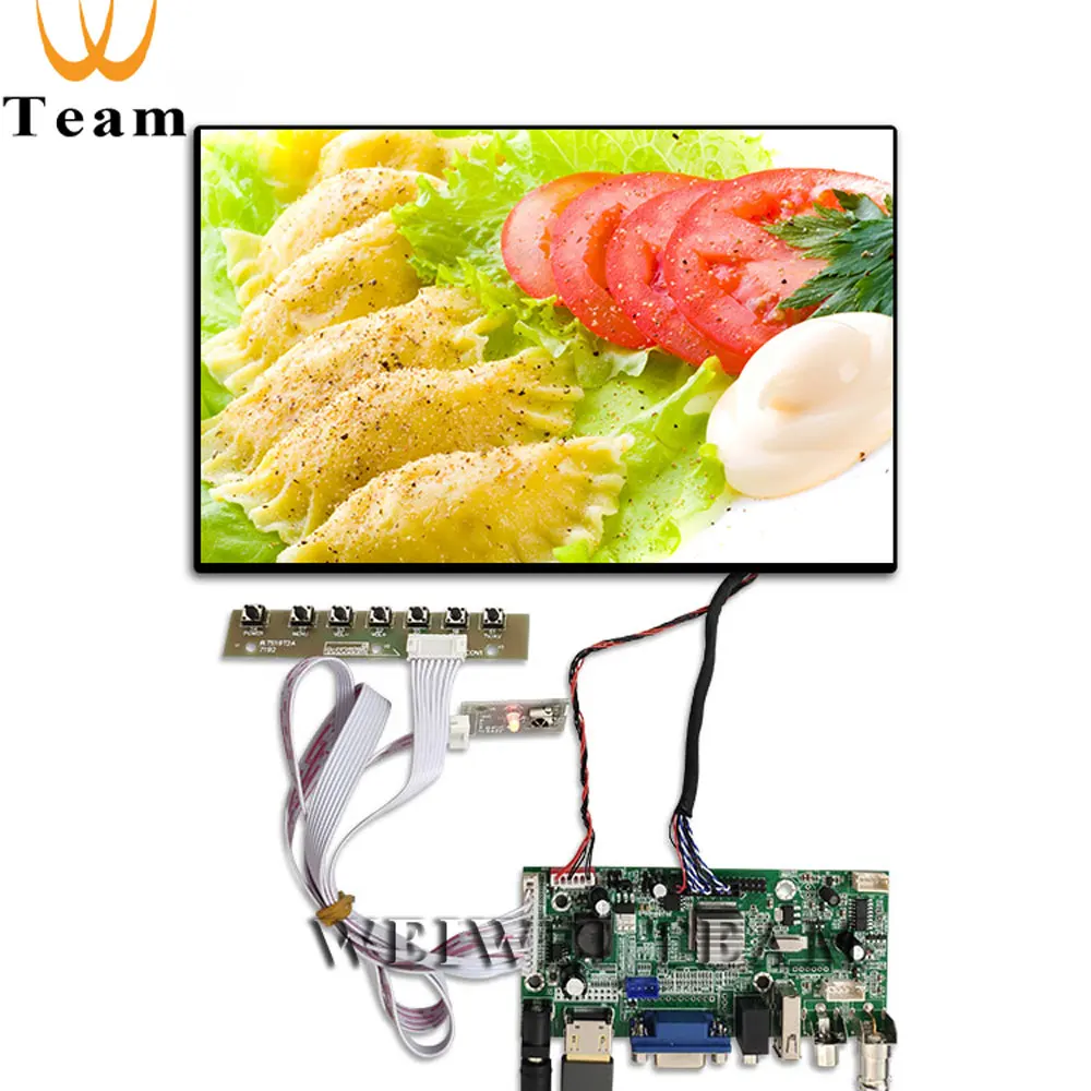 Wisecoco laptop and tablet 10.1 inch 1280x800 tft ips lcd screen lvds vga usb audio av input driver board
Wisecoco laptop and tablet 10.1 inch 1280x800 tft ips lcd screen lvds vga usb audio av input driver board