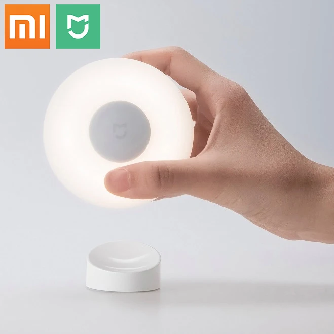 

2020New Xiaomi Mijia MJYD02YL Night Light 2 Generation Adjustable Brightness Infrared Smart Human Body Sensor With Magnetic Base