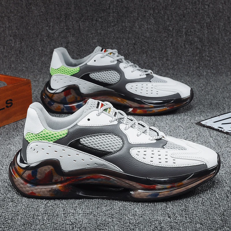 Мужские кроссовки для бега высокого качества, дышащие дизайнерские модные Нескользящие демпфирующие легкие кроссовки для бега 
Мужские кроссовки для бега высокого качества, дышащие дизайнерские модные Нескользящие демпфирующие легкие кроссовки для бега