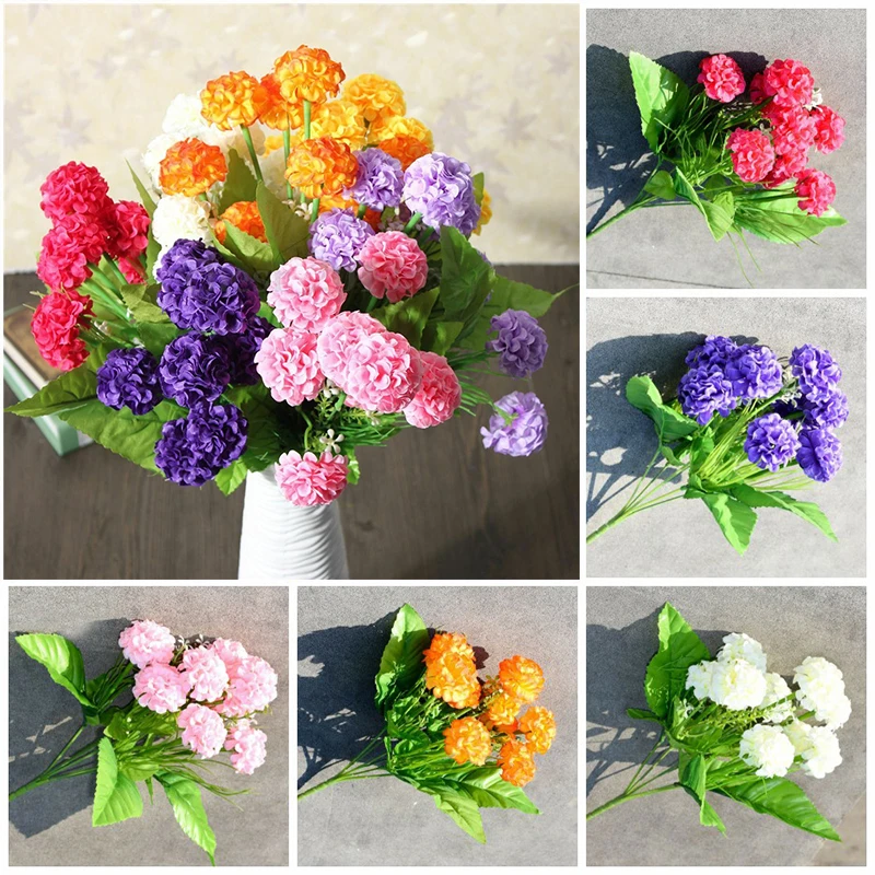 Beautiful Posy Flower Artificial Silk 1 Bunch Party Decor Hydrangea Bouquet Wedding Home
Beautiful Posy Flower Artificial Silk 1 Bunch Party Decor Hydrangea Bouquet Wedding Home