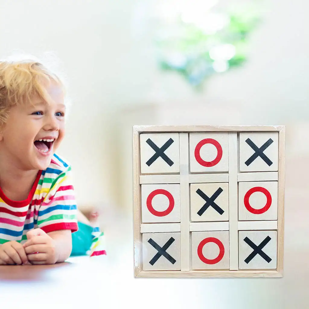 Noughts and Crosses Wood Family Game XO Chess for Coffee Home Party Kids Gift Adult
Noughts and Crosses Wood Family Game XO Chess for Coffee Home Party Kids Gift Adult