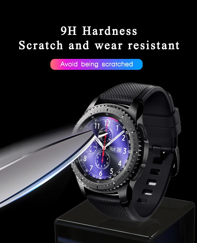 2.5D 9H HD Classic Frontier Screen Protector Tempered Glass Protective Film For Samsung Galaxy Watch 42mm 46mm
2.5D 9H HD Classic Frontier Screen Protector Tempered Glass Protective Film For Samsung Galaxy Watch 42mm 46mm
