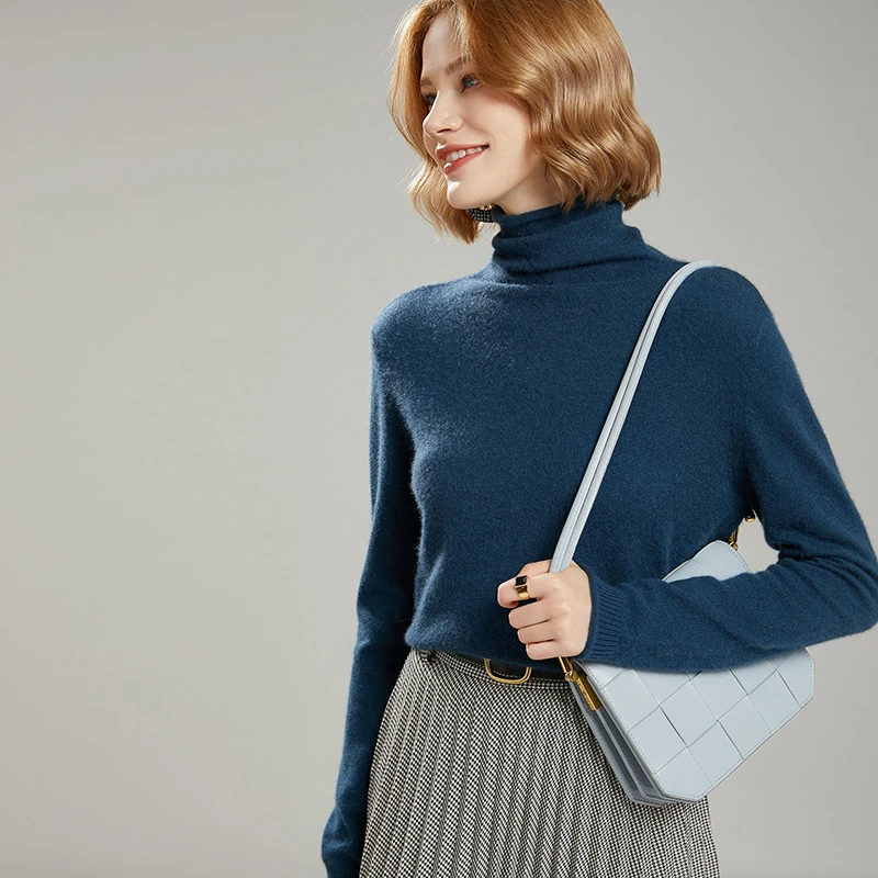 adohon 2021 woman winter 100% Cashmere sweaters knitted Pullovers jumper Warm Female Turtleneck blouse blue long sleeve clothing
adohon 2021 woman winter 100% Cashmere sweaters knitted Pullovers jumper Warm Female Turtleneck blouse blue long sleeve clothing