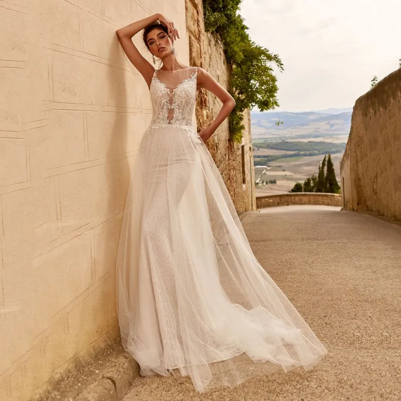 Женское кружевное платье без рукавов Thinyfull, ТРАПЕЦИЕВИДНОЕ свадебное платье с аппликацией и круглым вырезом, элегантное платье до пола на пуговицах
Женское кружевное платье без рукавов Thinyfull, ТРАПЕЦИЕВИДНОЕ свадебное платье с аппликацией и круглым вырезом, элегантное платье до пола на пуговицах