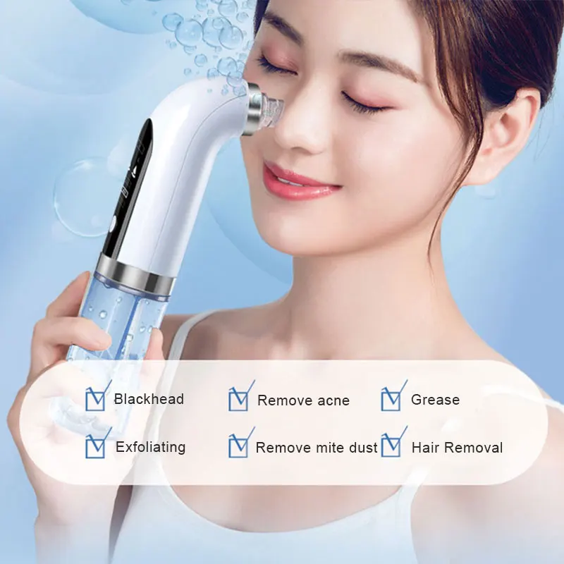Hot Upgraded Electric Blackhead Remover Pimple Extractor Microcrystalline Pore Cleansing Blackhead Vacuum Extractor t6
Hot Upgraded Electric Blackhead Remover Pimple Extractor Microcrystalline Pore Cleansing Blackhead Vacuum Extractor t6