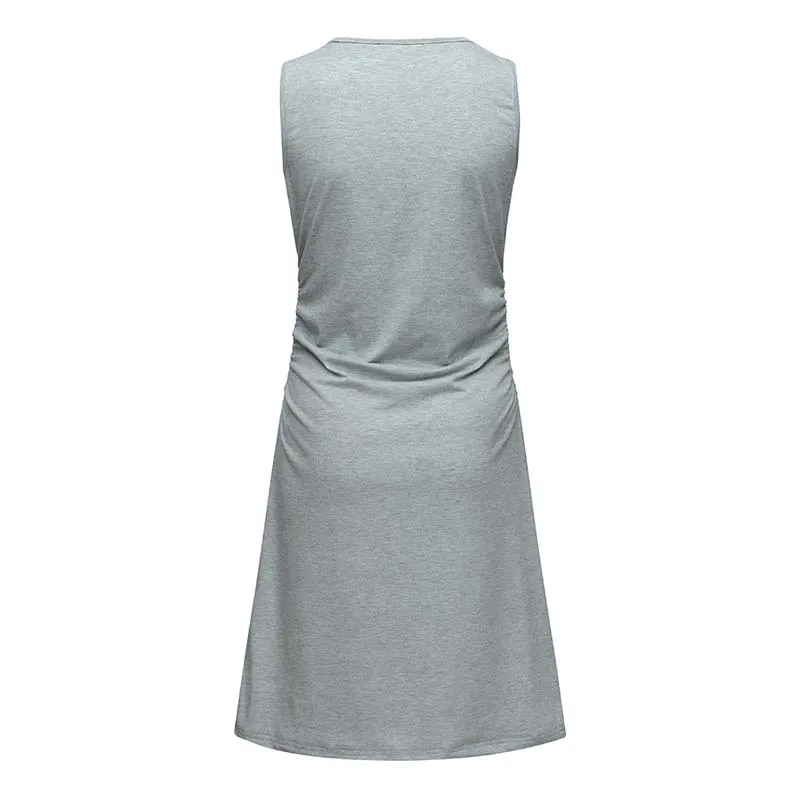 Women Summer Sexy Solid Color Basic Round Neck Sleeveless Dress Lady Vest Dresses Beachwear Bottoming Female Clothing
Women Summer Sexy Solid Color Basic Round Neck Sleeveless Dress Lady Vest Dresses Beachwear Bottoming Female Clothing