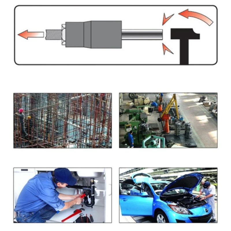 11Pcs Impact Damaged Bolt Nut Screw Remover Extractor Socket Tool Kit Removal Set Bolt Nut Screw Removal Socket Wrench
11Pcs Impact Damaged Bolt Nut Screw Remover Extractor Socket Tool Kit Removal Set Bolt Nut Screw Removal Socket Wrench