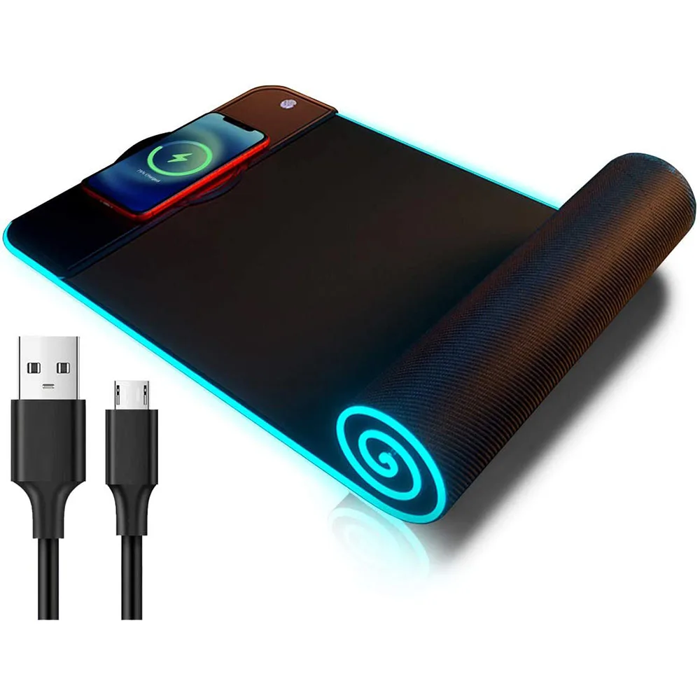 Светодиодсветильник игровой беспроводной зарядный коврик для мыши RGB большой Нескользящий Резиновый чехол для клавиатуры компьютерный ко...
Светодиодсветильник игровой беспроводной зарядный коврик для мыши RGB большой Нескользящий Резиновый чехол для клавиатуры компьютерный ко...